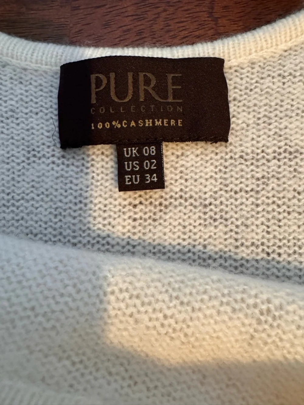 Pure Collection Cashmere Ruffle Cami Tank Size 2 - Picture 4 of 6
